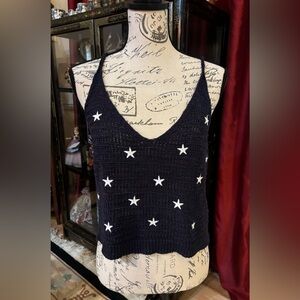 Coco & Jaimeson Star Cropped Tank Top